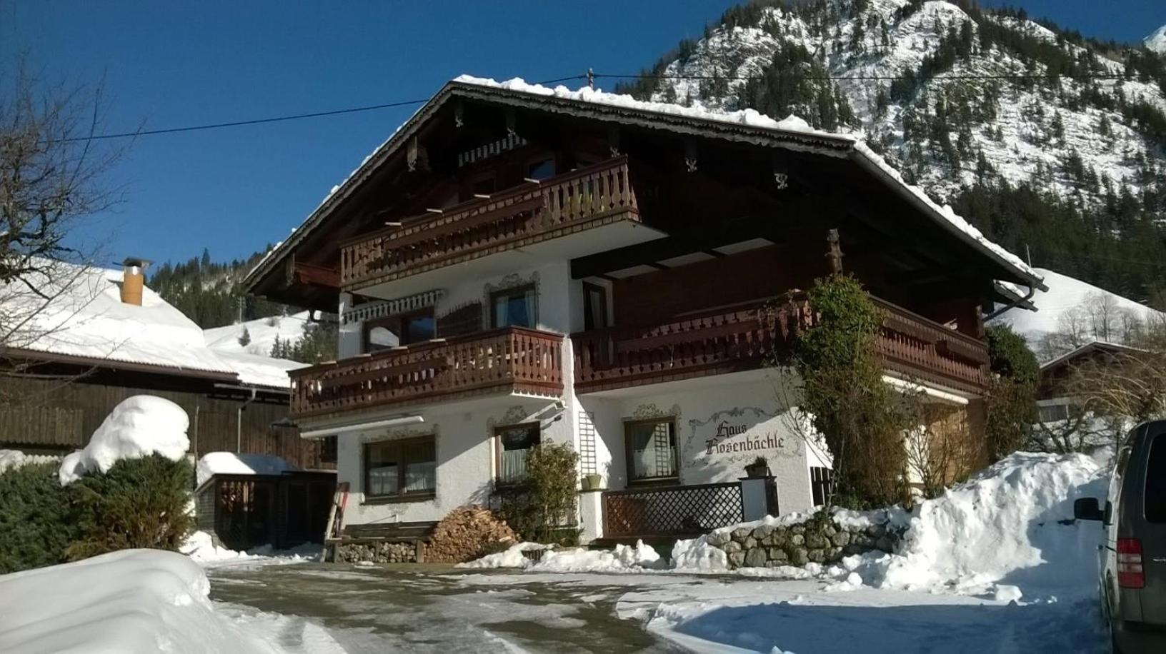 Haus Rosenbaechle Apartman Bad Hindelang Kültér fotó